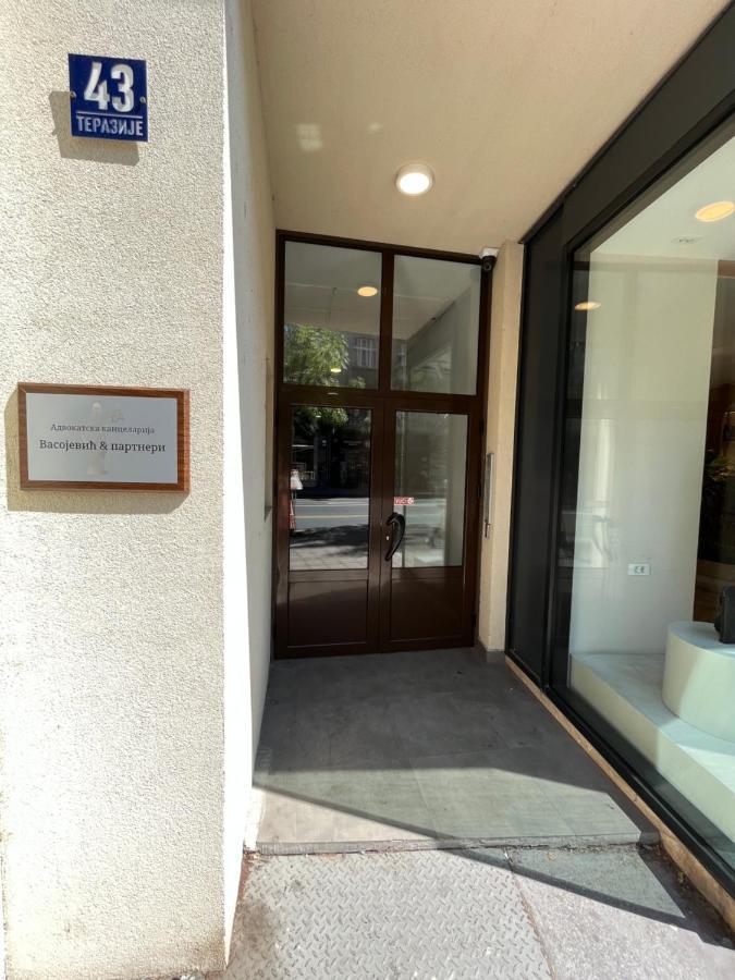 Terazije Square Lux Apartment Belgrado Exterior foto